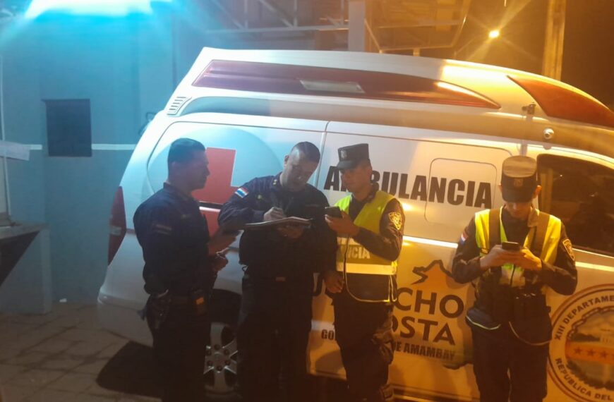 Criança morre e mãe fica ferida em acidente em Pedro Juan Caballero