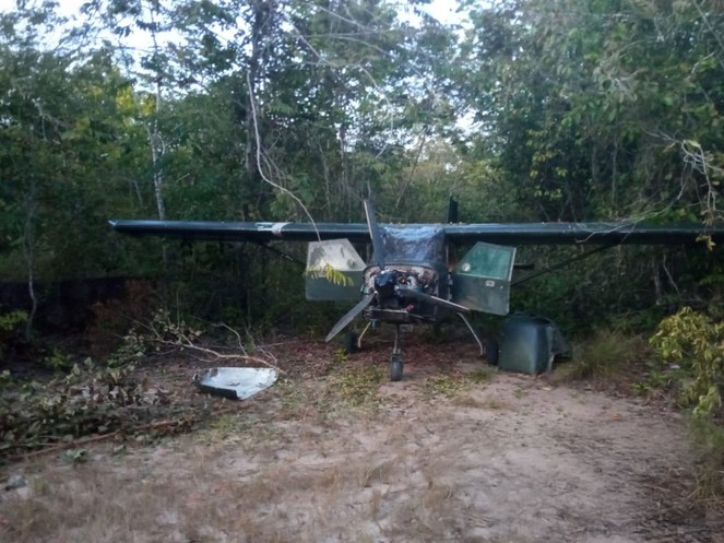 Governo Federal destrói aeronave usada pelo garimpo ilegal na Terra Indígena Yanomami
