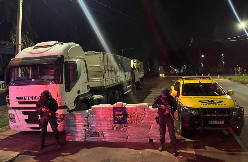 Maconha apreendida em Ponta Porã chegou a 912 quilos