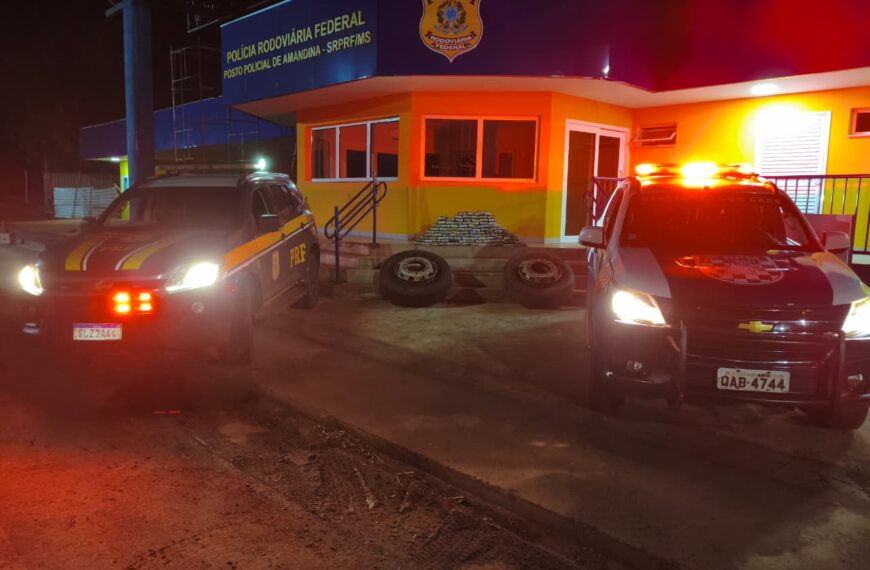 Acompanhado da família, motorista é preso com mais de 100 quilos de cocaína