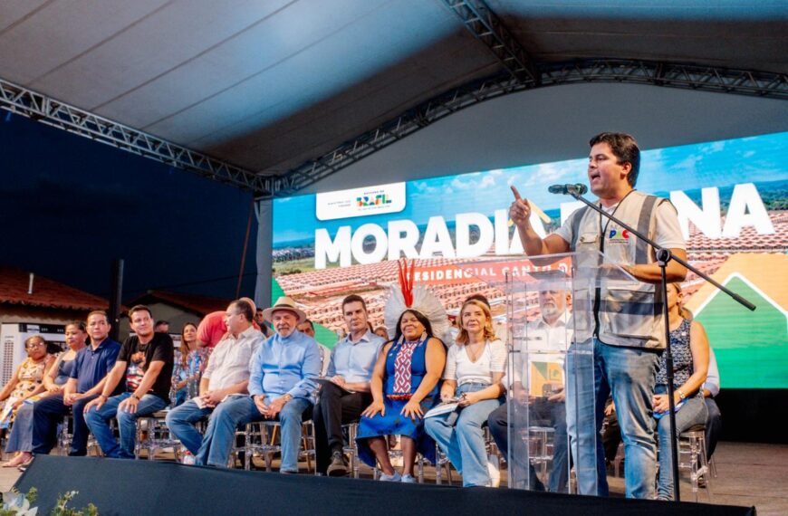 Presidente Lula e ministro André Fufuca entregam mais de 2,8 mil moradias e anunciam Arena Brasil em Imperatriz (MA)