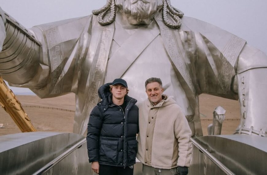 Luciano Huck embarca em viagem pela Ásia com o filho Benício e Paulo Vieira: ‘Alegria’