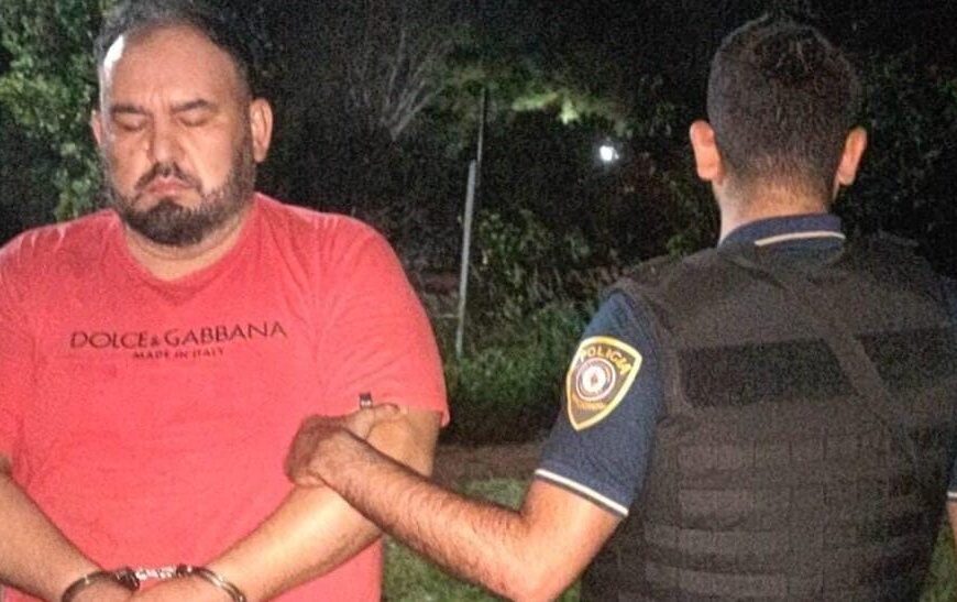 Polícia prende suspeito e apreende carro usado em homicídio de brasileiro na fronteira