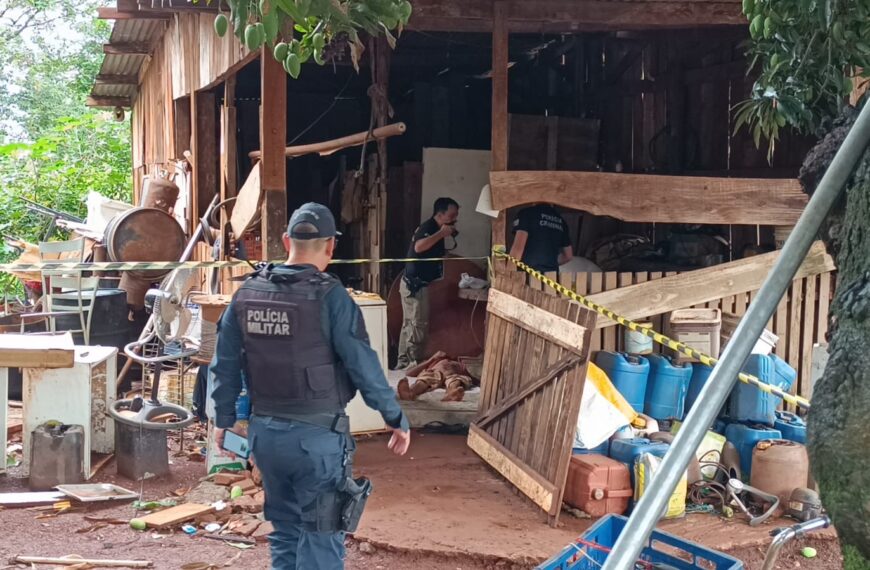 Moradores encontram homem morto em chácara em Dourados