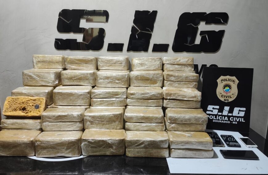 Em família. Sogro e genro são presos com cerca de 160 quilos de cocaína