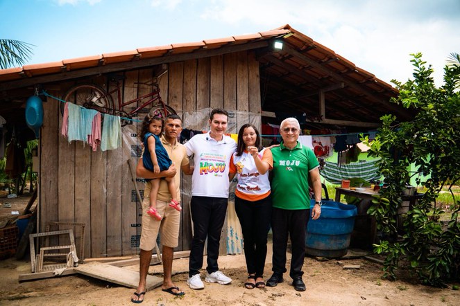 Famílias de Moju (PA) recebem as chaves de 41 moradias do Minha Casa, Minha Vida Rural