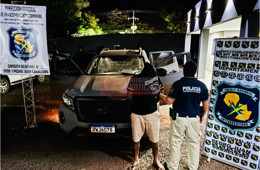 Polícia prende na fronteira homem com veículo preparado para o tráfico