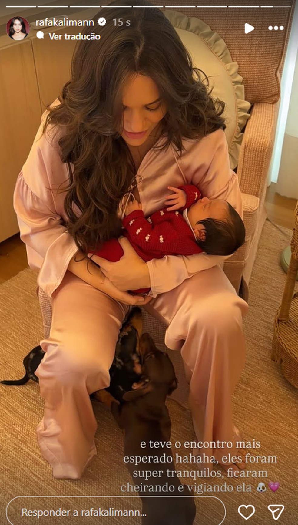 Rafa Kalimann e Zuza — Foto: Reprodução/Instagram