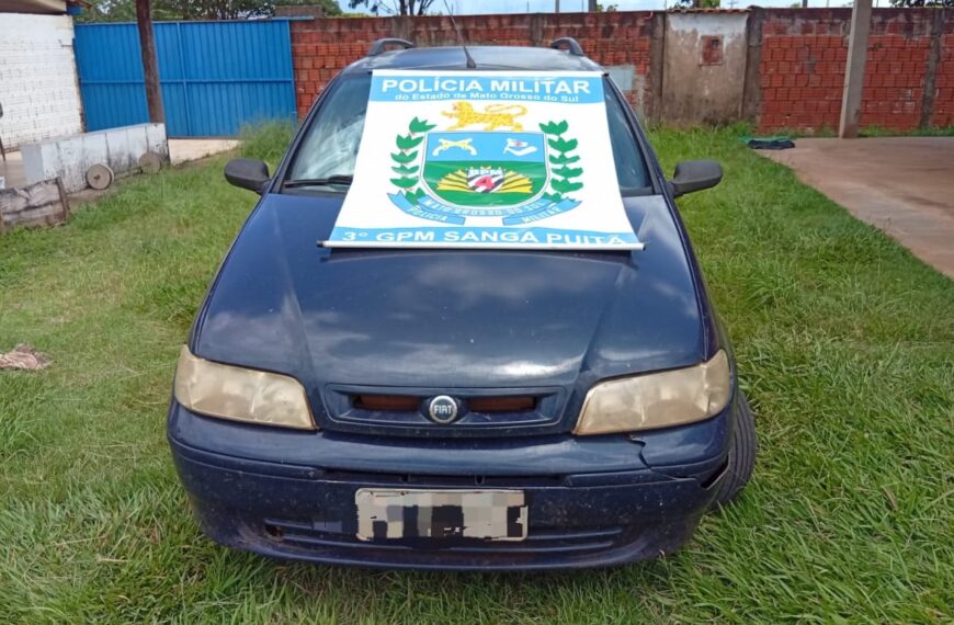 PM de Sanga Puitã prende idoso transportando agrotóxicos ilegais