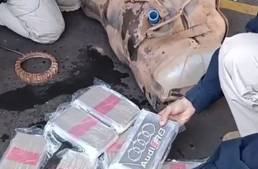 PRF apreende carga de cocaína em tanque de combustível na MS-164
