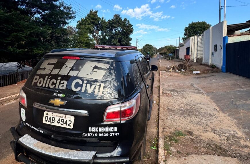 Polícia Civil prende autor de dupla tentativa de homicídio em Ponta Porã