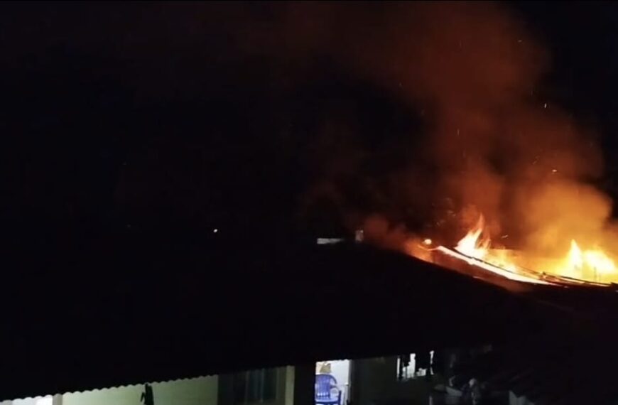 Incêndio durante a madrugada deixa uma pessoa morta em Ponta Porã