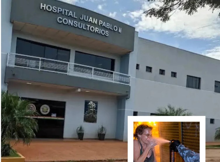 Treinamento policial com spray de pimenta intoxica moradores em Pedro Juan Caballero.