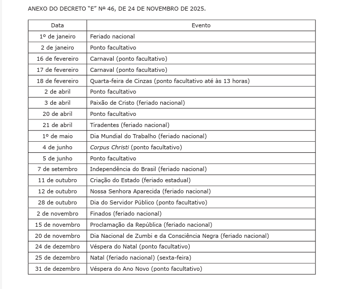 Detran de Mato Grosso do Sul informa horários de funcionamento durante o Carnaval 2026