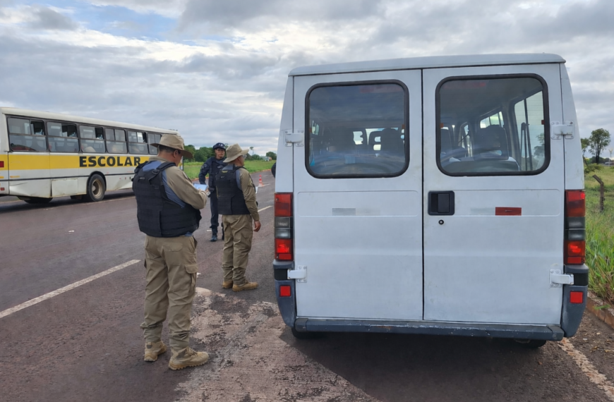Operação reforça fiscalização no transporte rodoviário em Mato Grosso do Sul