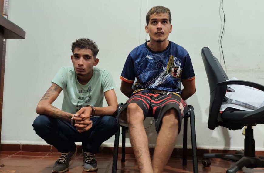 Trabalhadora tem moto furtada e autores são presos horas depois