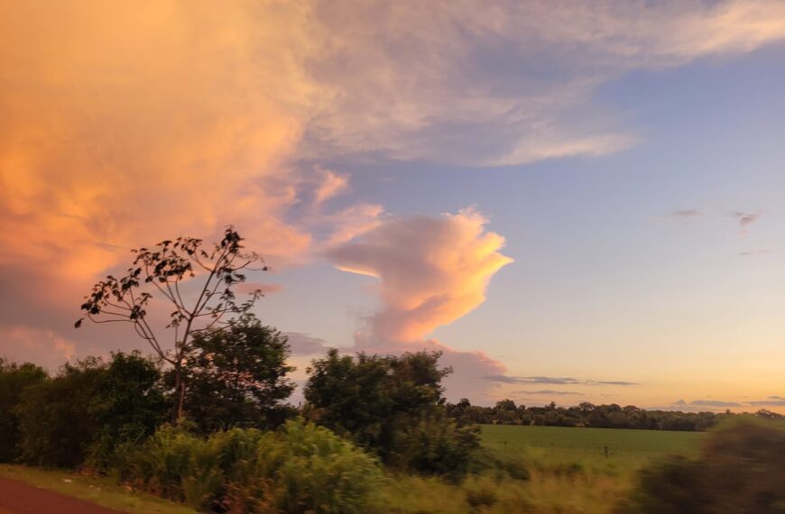 Previsão de chuva rápida nesta quarta-feira