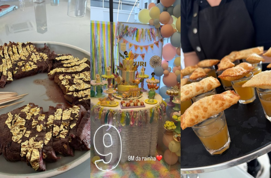 Zuri, filha de Ludmilla e Brunna, comemora 9 meses com festa temática de Carnaval