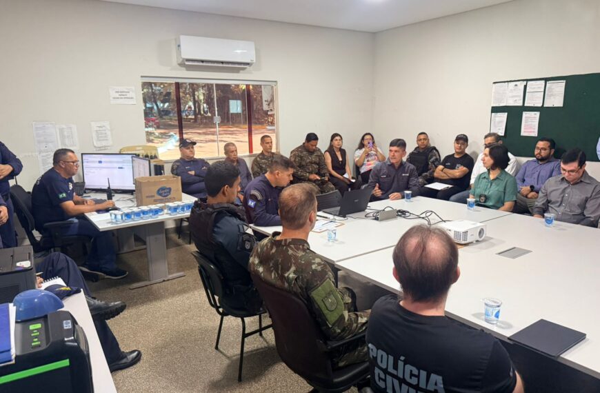 GGI-FRON define estratégias integradas para 2026 em reunião com forças de segurança na fronteira