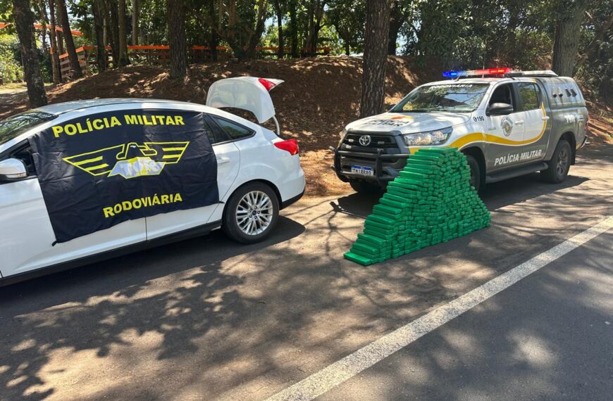 Maconha que saiu da fronteira é apreendida em São Paulo