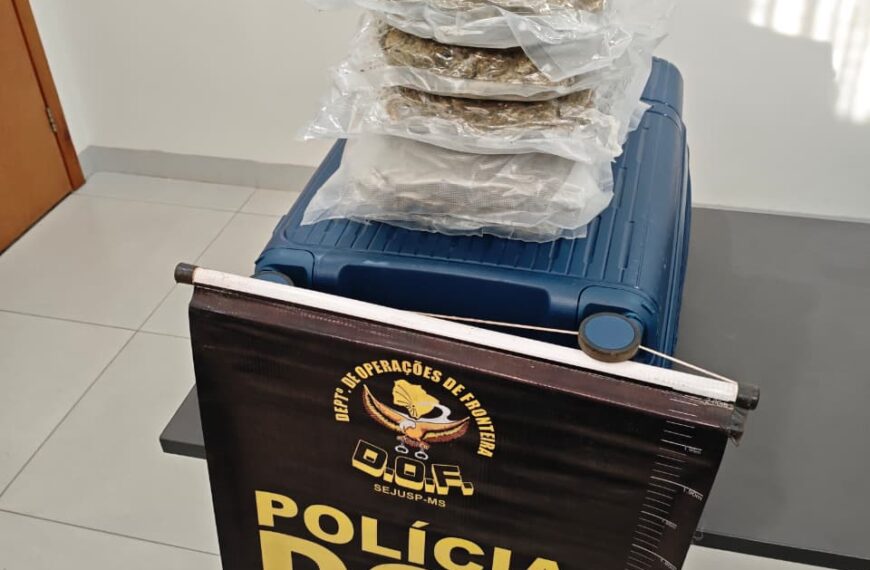 Homem é preso com droga em carro de aplicativo que saiu da Capital com destino ao estado de SP