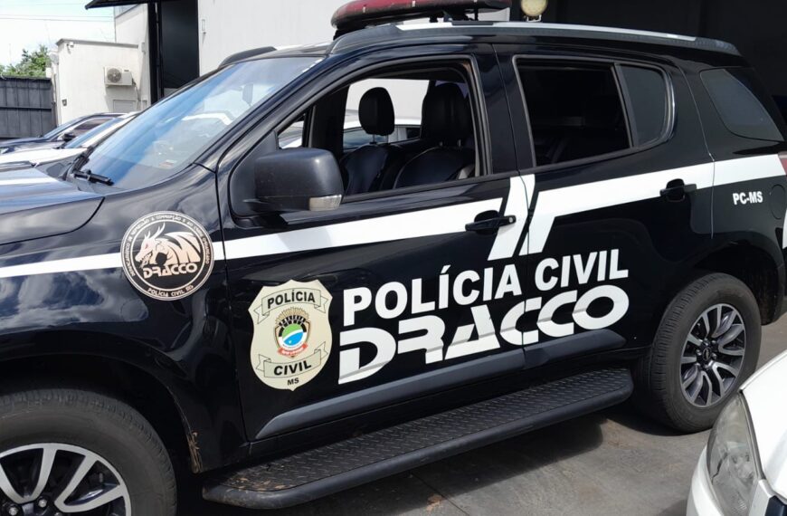 DRACCO recaptura em Campo Grande foragido com ligação ao crime organizado