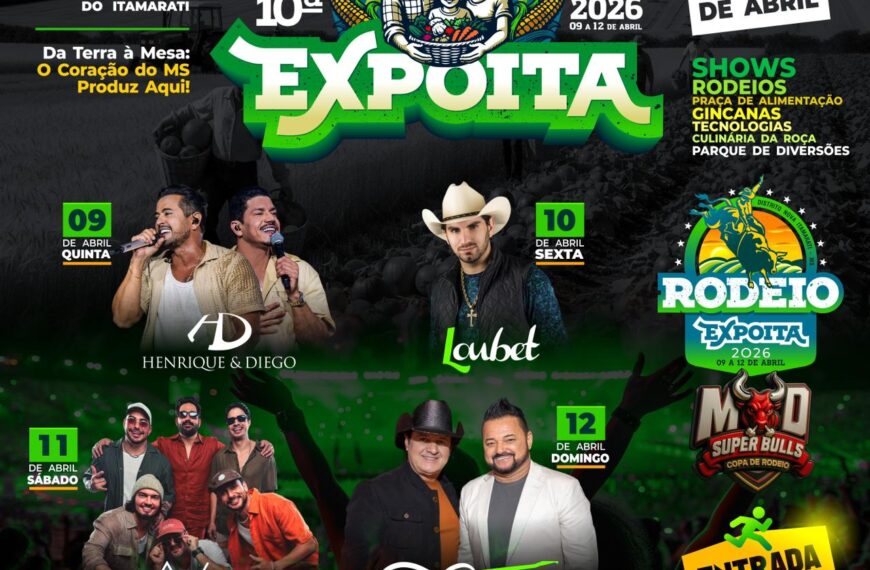 EXPOITA 2026 transforma Nova Itamarati em vitrine da agricultura familiar