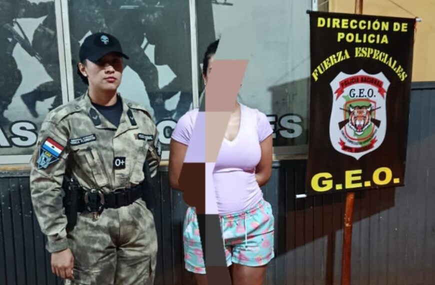 Mulher é presa no Paraguai conduzindo caminhonete roubada no Brasil