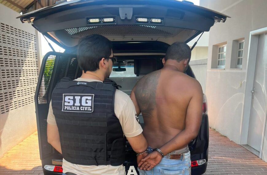 Acusado de tentativa de homicídio é preso pelo SIG em Fátima do Sul