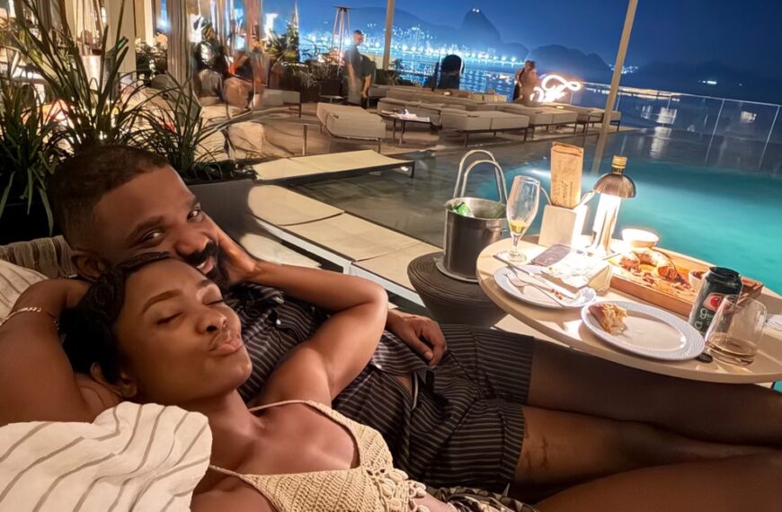Erika Januza curte fim de semana romântico com Arlindinho em hotel de luxo no Rio