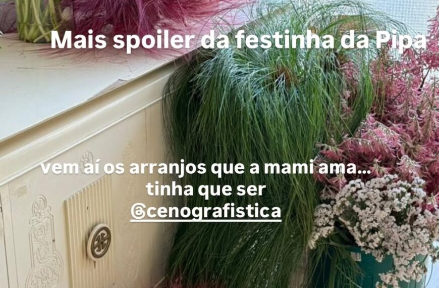 Fernanda Paes Leme celebra 2 anos da filha Pilar, com festa intimista: ‘Spoiler da festa’