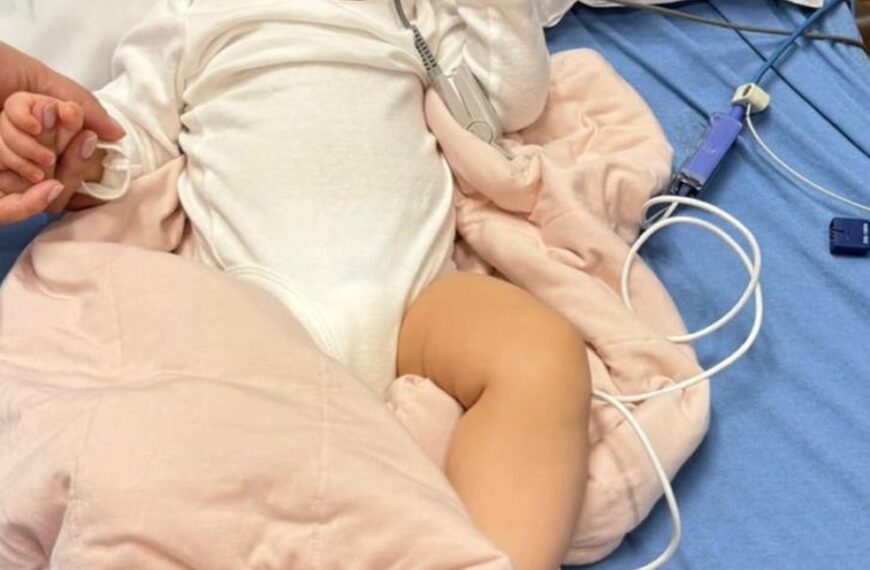 Thiago Nigro mostra filha internada no EUA e se declara a pequena: ‘Papai está orando’