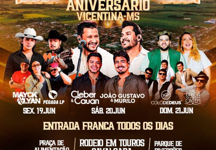 39º aniversário de Vicentina com muita diversão  para toda a família