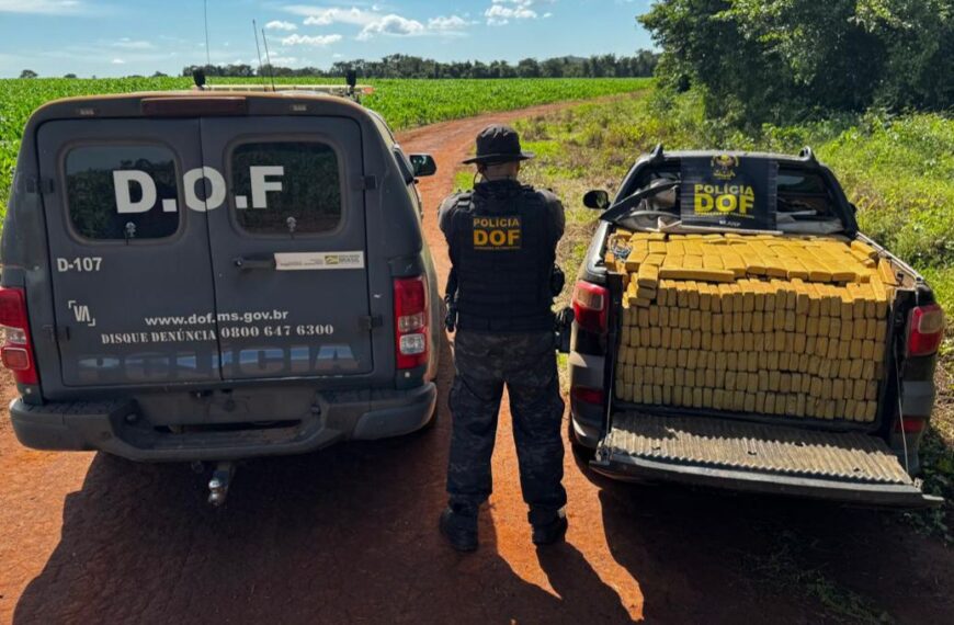 Carga de droga avaliada em R$ 2 milhões é apreendida em carro abandonado
