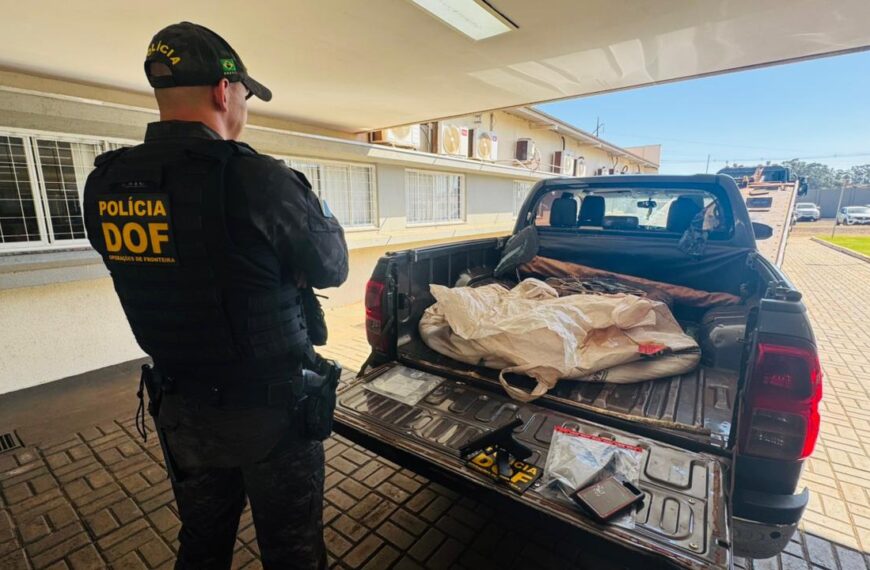 Identificado paraguaio morto em confronto com o DOF depois de roubo de caminhonete