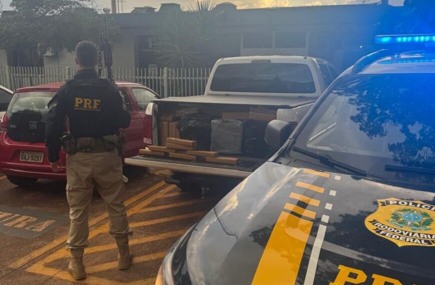 Após perseguição morador de Ponta Porã é preso com caminhonete lotada de maconha