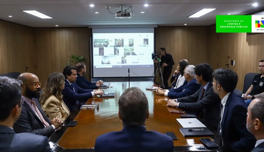 Reunião no MJSP