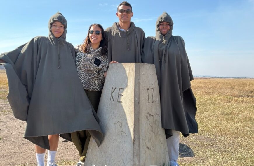 Thiago Silva curte férias com a família após ficar fora da Copa 2026 — Foto: Reprodução/Instagram