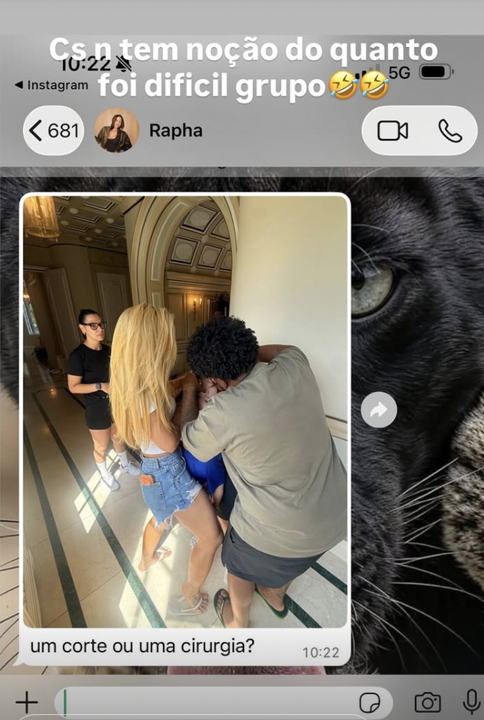 Virginia Fonseca enfrenta ‘perrengue’ para cortar cabelo de José Leonardo nos EUA José Leonardo chora com corte de cabelo — Foto: Reprodução/Instagram