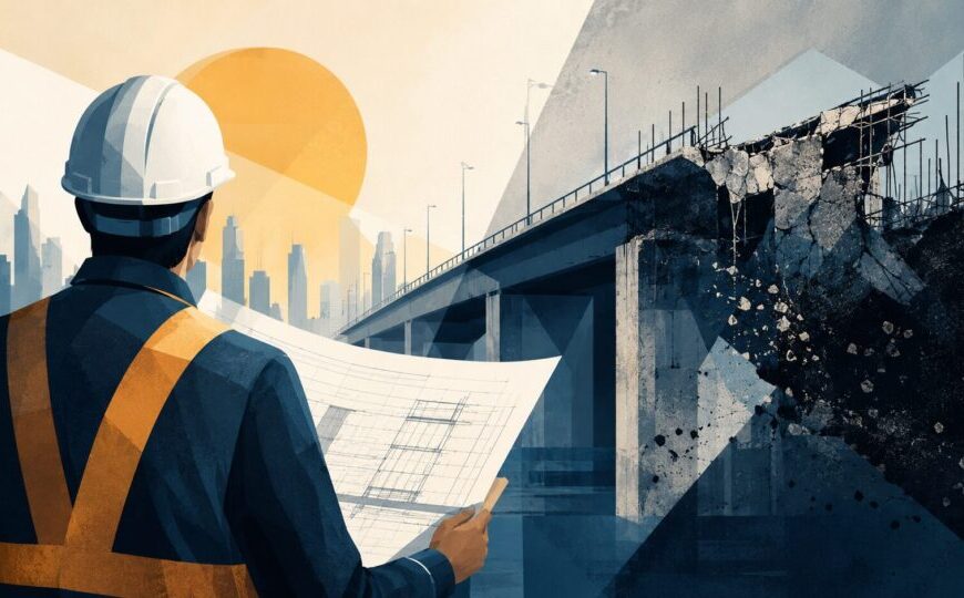 Colapso no ensino de engenharia civil atrasa o Brasil em 50 anos
