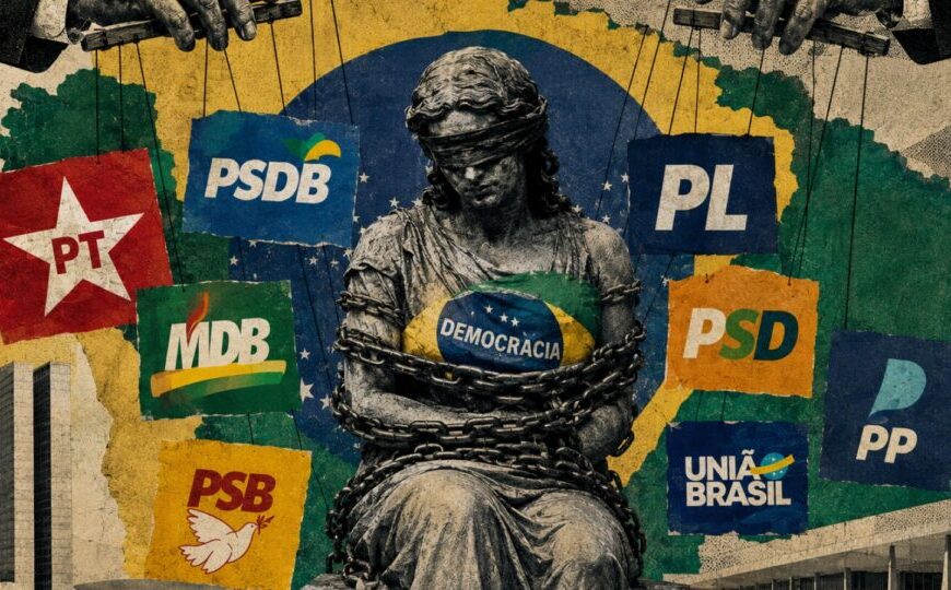 A democracia brasileira virou refém de partidos enfraquecidos