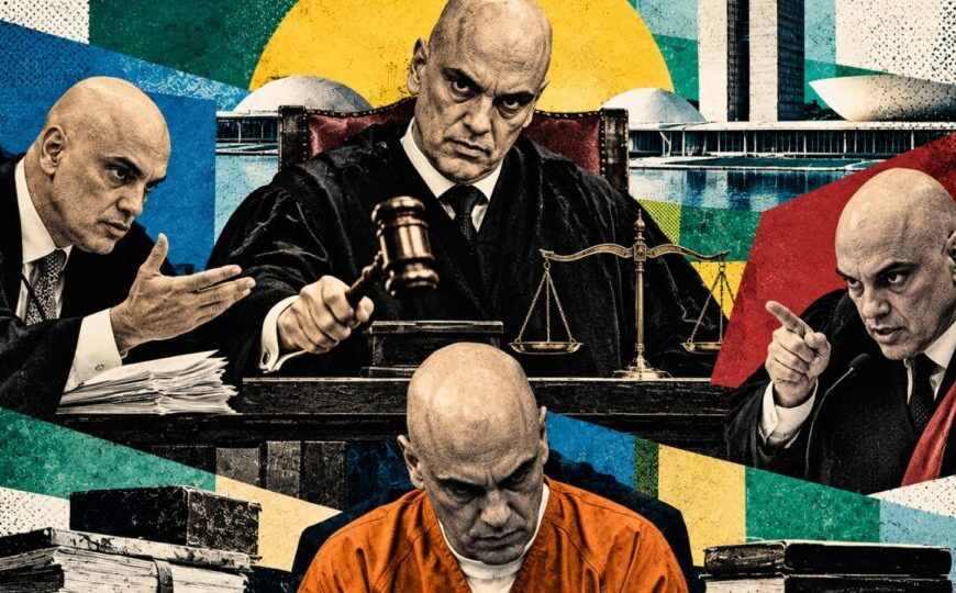 Ninguém pode ser juiz de si mesmo: Moraes não pode julgar Moraes