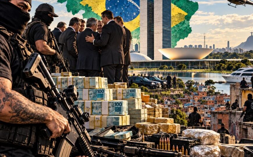 Brasil, a república das facções: país já opera como um narcoestado