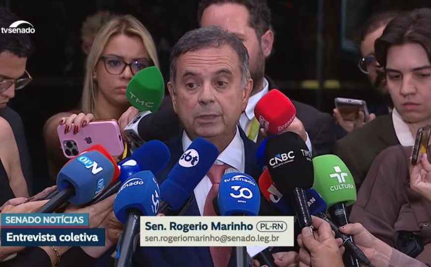 Rogério Marinho trata acusações de fraude eleitoral feitas por Flávio como desabafo