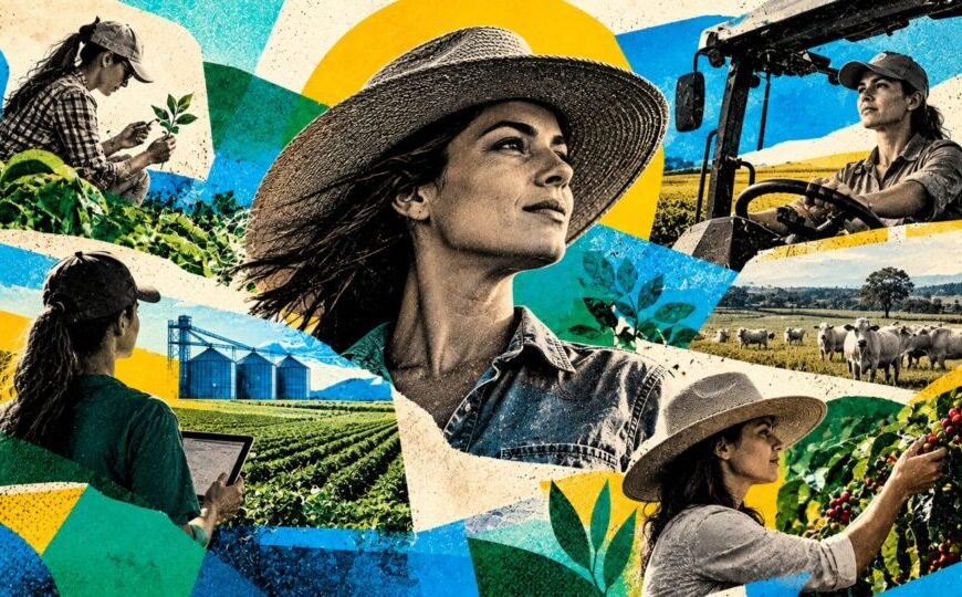 Mulheres entram em campo, assumem comando e transformam futuro do agro