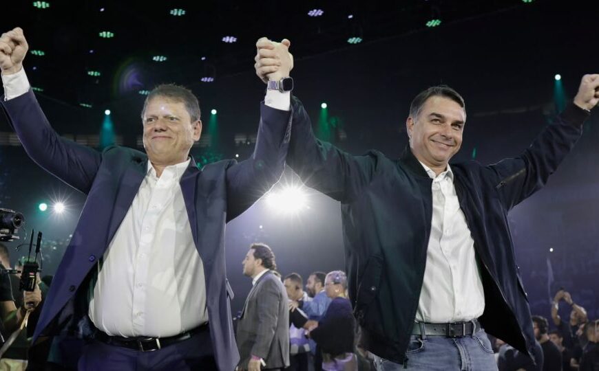 Flávio reafirma compromisso com o fim da reeleição para reforçar a votação e alianças